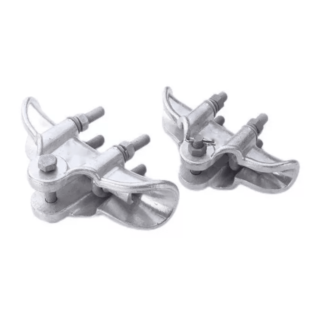 GRAPAS DE SUSPENSION ALUMINIO (TIPO BARQUITO) MODELO XGT-1 Ø5.0-7.0MM ARAGCU HE1