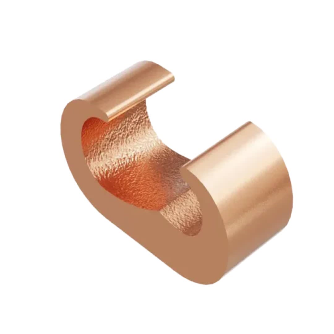 CONECTOR TIERRA TIPO ''C'' CU P/CABLE 3/0AWG-250MCM DERV. 6AWG-2/0AWG VAR: 1/2''-5/8'' UL BURNDY3