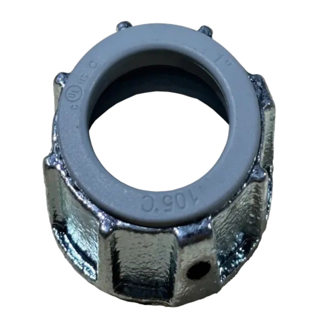 TUERCA BUSHING DE HIERRO C/AISL. 2-1/2'' HDG+RECUBIERTA DE ZINC UL PRODUIT2