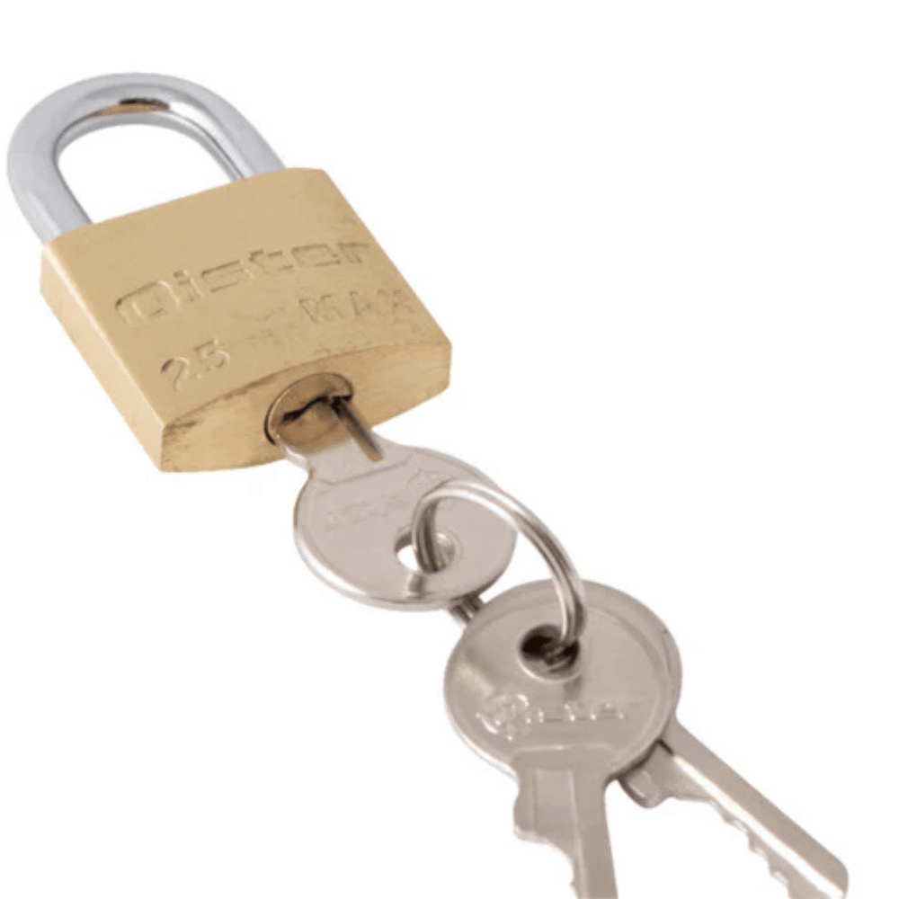 Candado Max Bronce E25 25mm Oister3