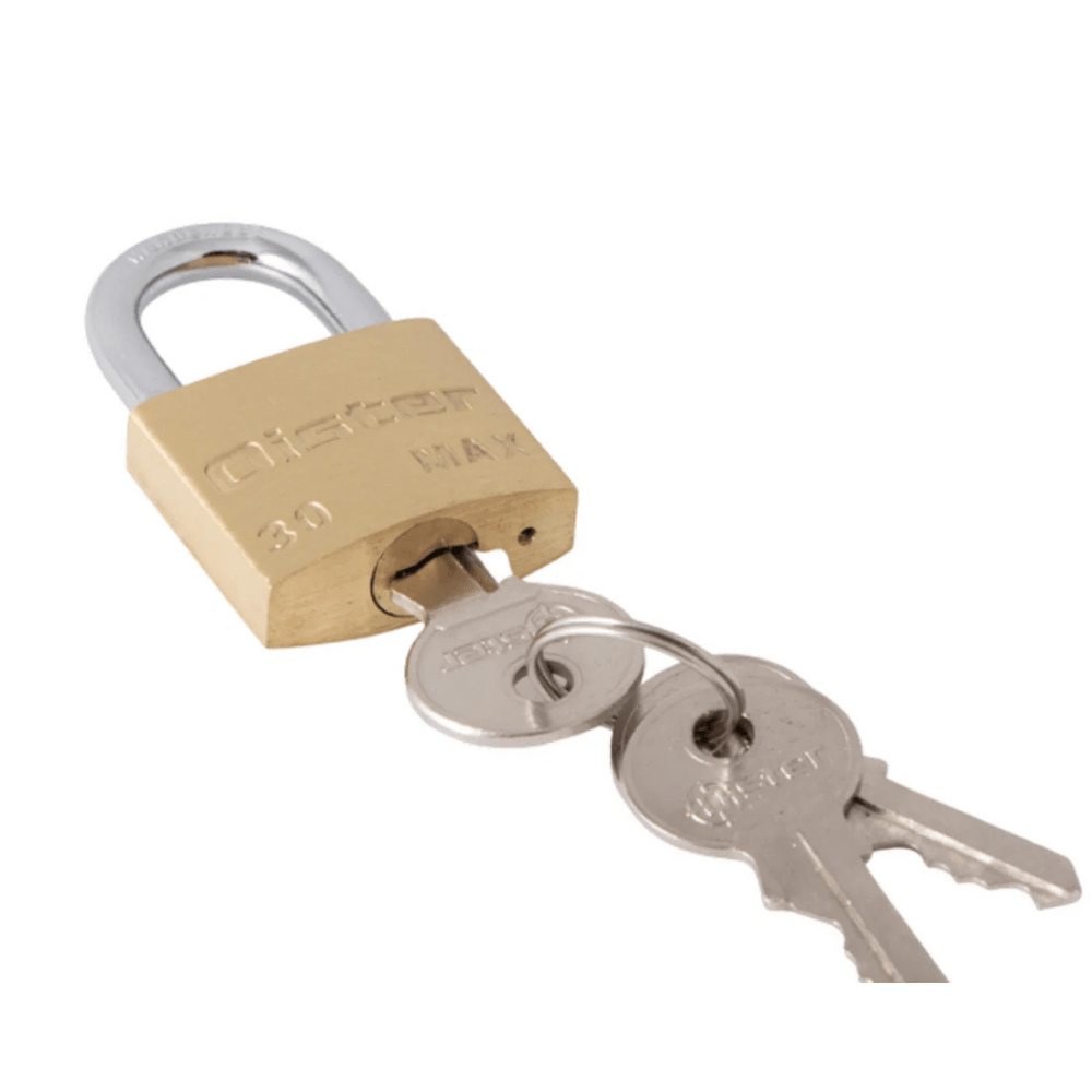 Candado Max Bronce E30 30mm Oister2