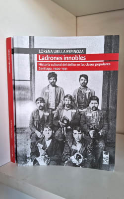 LADRONES INNOBLES. HISTORIA CULTURAL DEL DELITO EN LAS CLASES POPULARES. SANTIAGO, 1900-1931