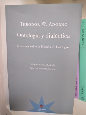 ONTOLOGÍA Y DIALÉCTICA. LECCIONES SOBRE LA FILOSOFÍA DE HEIDEGGER