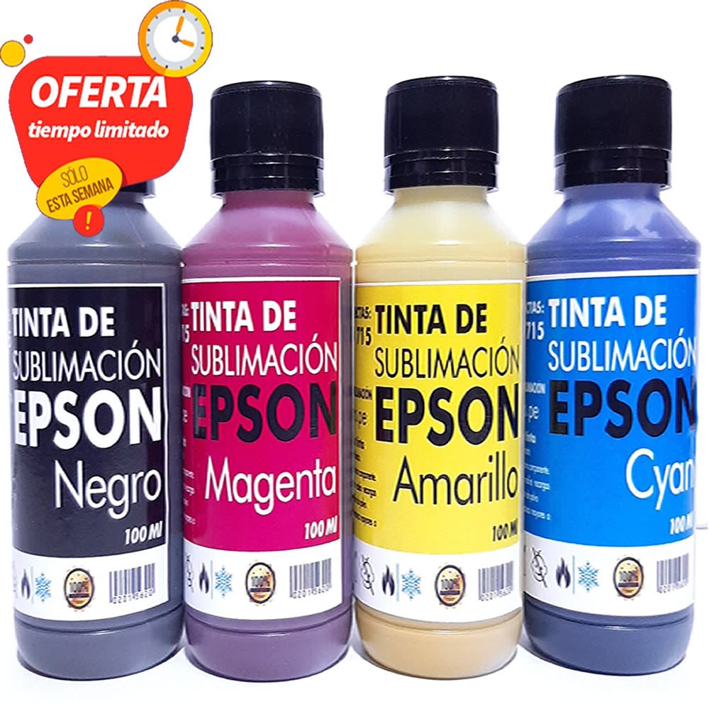 Tinta de Sublimación Negro 100 Ml \