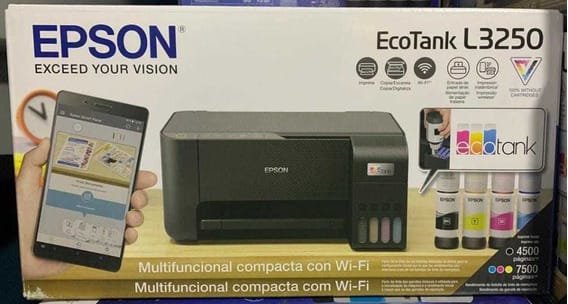 Impresora Epson L3210 Multifuncional con Sistema de Sublimación | Tienda  Taino