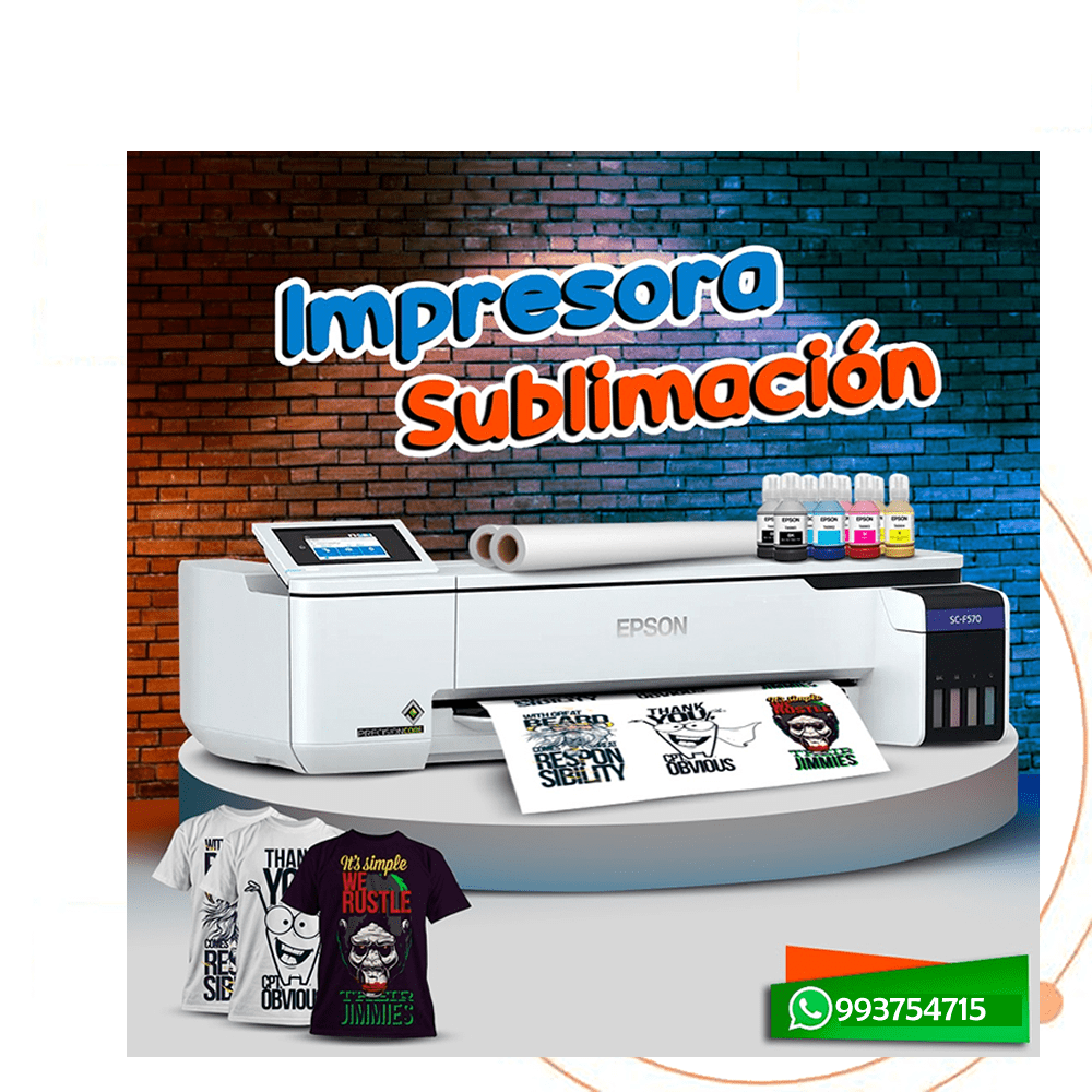 IMPRESORA EPSON SURECOLOR F570 PARA SUBLIMACIÓN | Tienda Taino