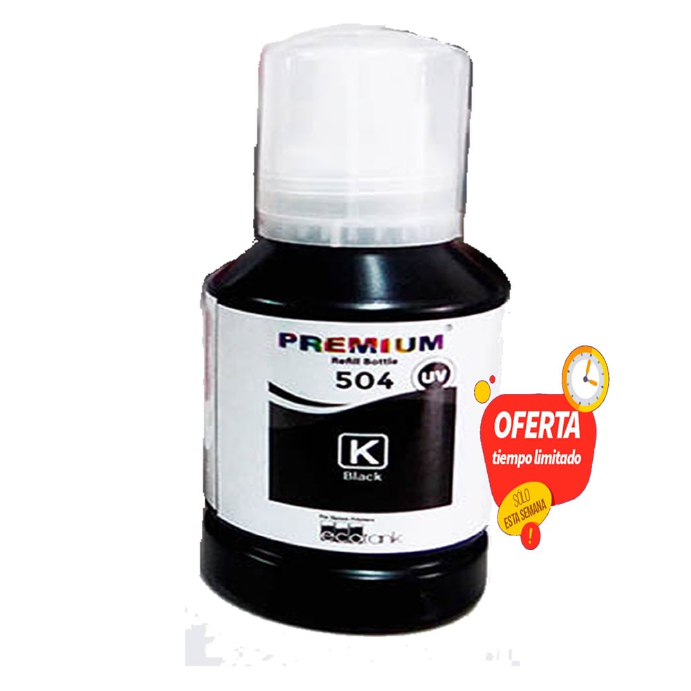 Tinta Epson Negro 504 - 544 \
