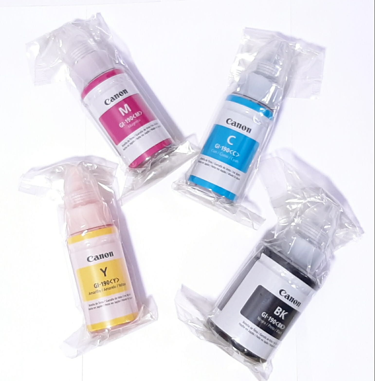 Pack Tinta Canon Gi-190 Original Serie G2100 G3100 G4100 | Tienda Taino