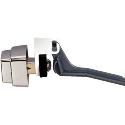 Botón Lateral Para Cadena WC Cromado Para Silencioso1