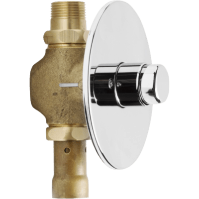 Válvula De Descarga Para Fluxómetro Empotrada Con Pulsador Frontal1
