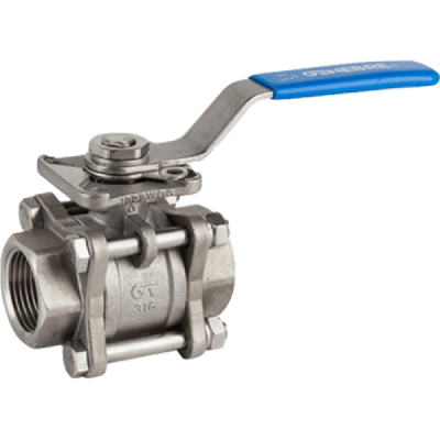 Válvula de Bola 3 Piezas Hilo NPT de Ac. Inox.19