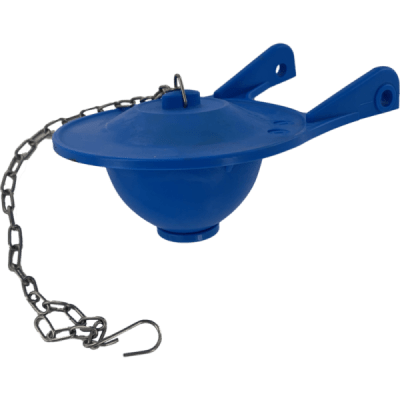 Sopapa en Goma de PVC Resistente al Agua Dura Con Cadenilla de Ac. Inox1