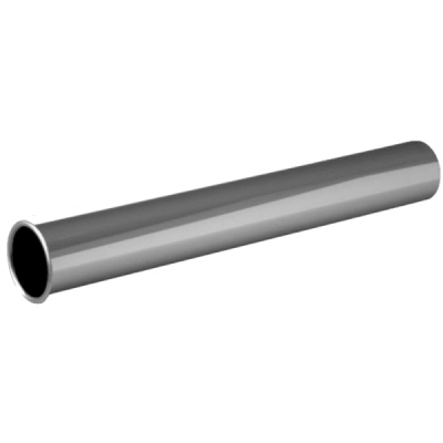 Tubo de Plástico ABS Cromado Extremo Con Flange1