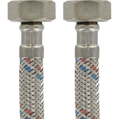 Flexible Para Agua Fría y Caliente 1/2 HI/HI de Ac. Inox.8