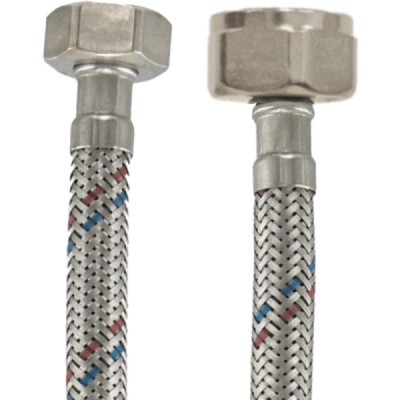 Flexible Para Agua Fría y Caliente 1/2x7/8 HI/HI de Ac. Inox.2