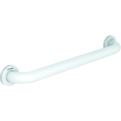 Barra de Apoyo Recta en Acero al Carbono Color Blanco1