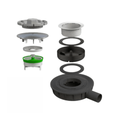 Desagüe Savoisienne Ultra Bajo Para Receptáculos1