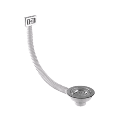 Desagüe con Plato de Ø115 Para Lavaplatos, Con Perforación de Ø89 Salida de 1 1/21