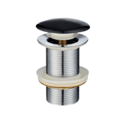 Desagüe Pop Up Para Lavatorio de 1 1/4 Con Tapón de Loza Circular5