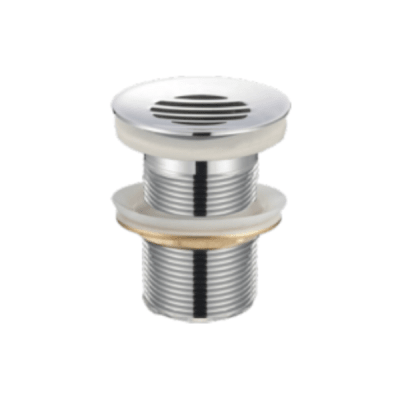 Desagüe Institucional de 1 1/4 Sin Tapón de Latón Cromado1