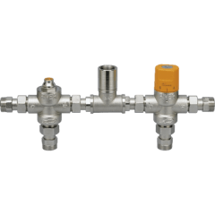 Kit Mezclador Térmico Completo Para Panel Solar 3/4