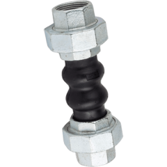 Manguito Antivibratorio Elástico Doble Onda