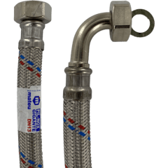 Flexible Fil-Nox Gigante Para Lavadoras de 3/4 H/H de Ac. Inox.