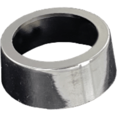 Adaptador Cromado Para Botón de Cadena 9001C, Para Tapas Con Perforación de 16 mm