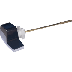 Manilla Para WC Plástico ABS Con Barra de Bronce, Instalación Lateral