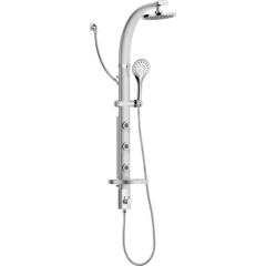 Columna Para Ducha Jasmín Con Plato, Maneral y Rociadores