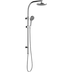 Columna Para Ducha Classic Con Plato, Maneral y Rociadores