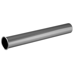 Tubo de Plástico ABS Cromado Extremo Con Flange