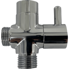Llave Derivadora Para Ducha Con Cierre Cerámico