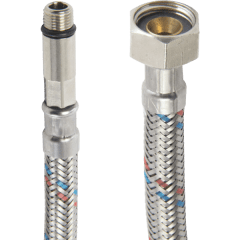Flexible Para Monomando M10x3/8 HI de Ac. Inox.