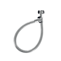 Flexible Cromado Lux 1/2 H/H de Ac. Inox.