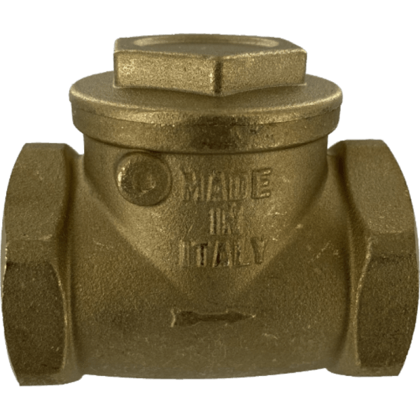 Válvula de Retención Cierre Clapeta Asiento de Goma15