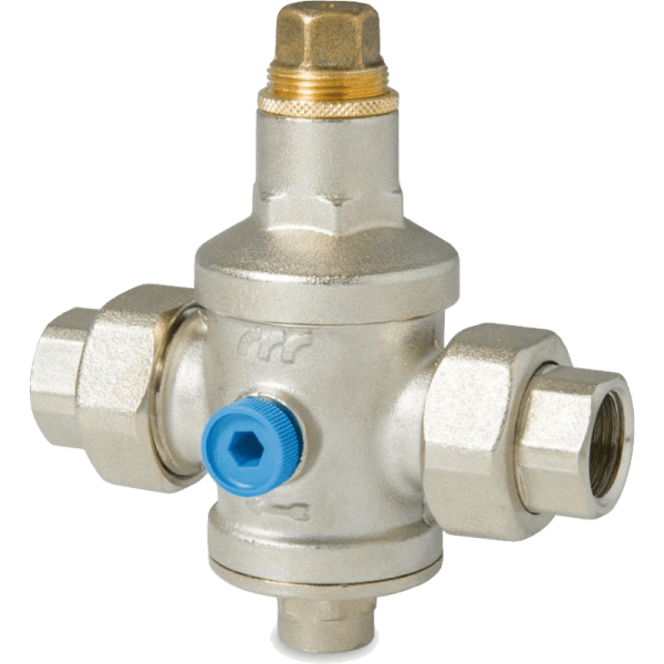 Reductor de Presión Con Uniones Americanas FF, Asiento de Ac. Inox. Standard3