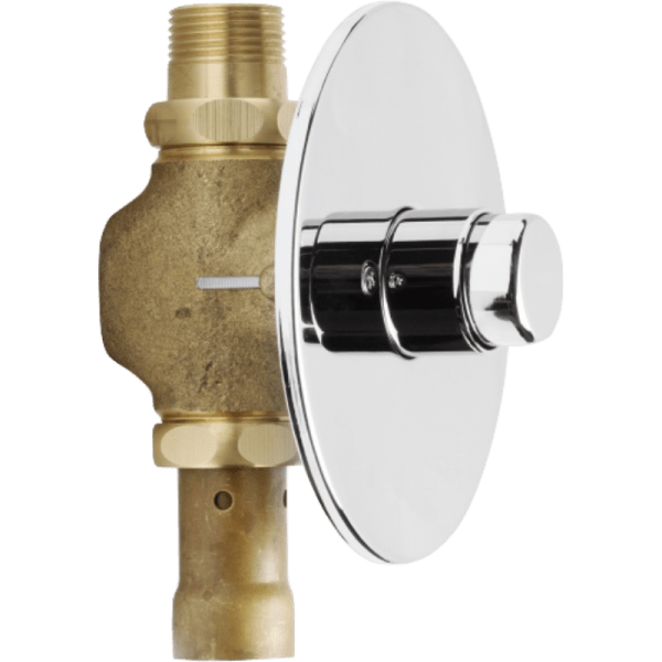 Válvula De Descarga Para Fluxómetro Empotrada Con Pulsador Frontal 0