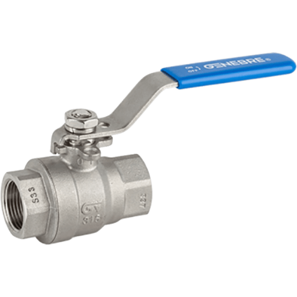 Válvula de Bola 2 Piezas Hilo BSP de Ac. Inox.6