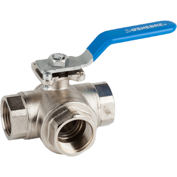 Llave de Bola 3 Vías Tipo T4