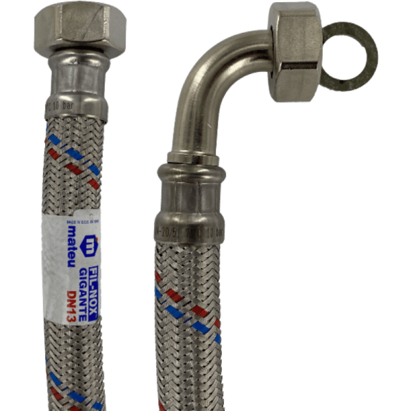 Flexible Fil-Nox Gigante Para Lavadoras de 3/4 H/H de Ac. Inox. 0