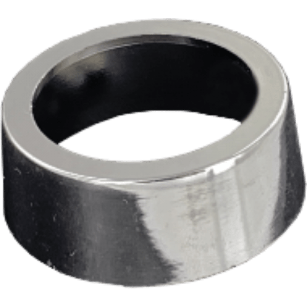 Adaptador Cromado Para Botón de Cadena 9001C, Para Tapas Con Perforación de 16 mm 0