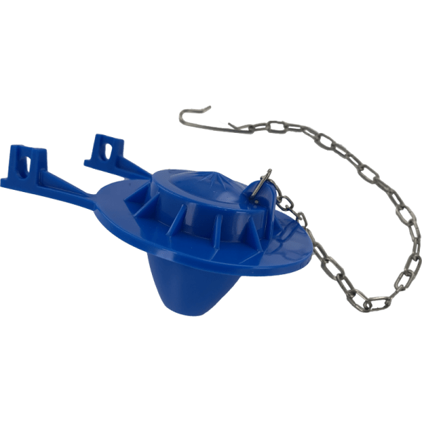 Sopapa en Goma de PVC Resistente al Agua Dura Con Cadenilla de Ac. Inox4