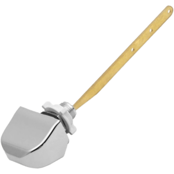 Manilla Para WC Plástico ABS Con Barra de Bronce, Instalación Lateral4