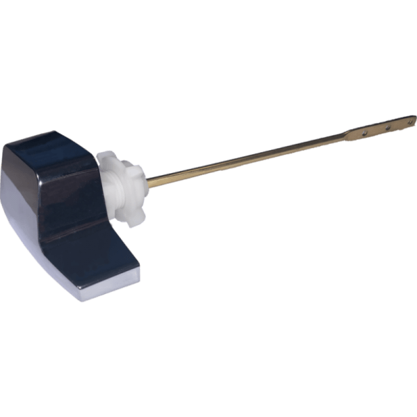 Manilla Para WC Plástico ABS Con Barra de Bronce, Instalación Lateral 0