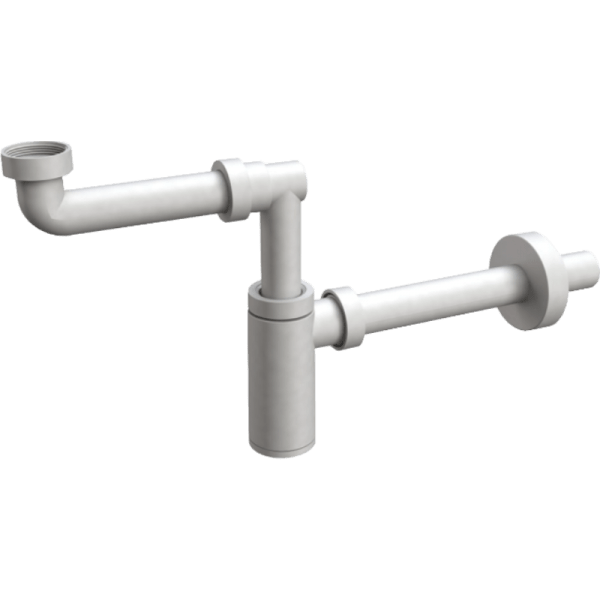 Sifón de Plástico PP 1 1/4 Ø32 X 250 mm 0