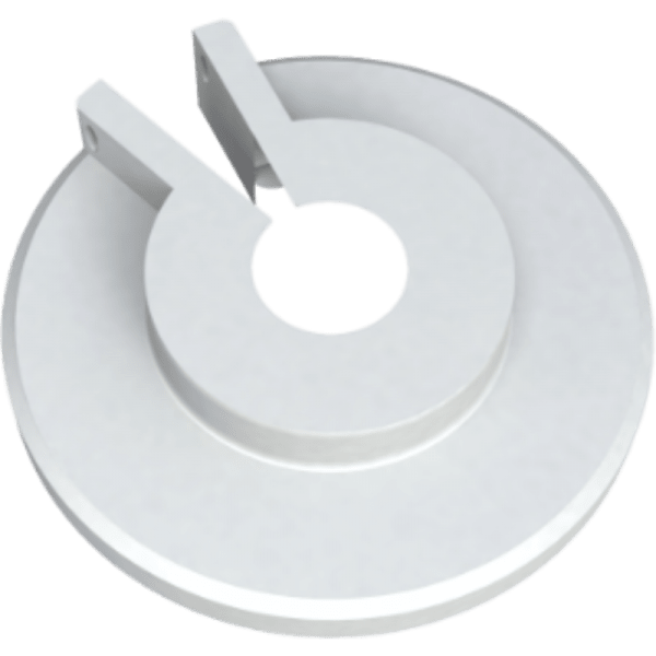 Roseta Decorativa Ø60 mm Para Tubo de Ø22mm 1