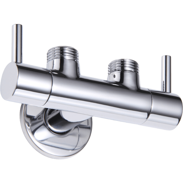 Llave Angular Cromada de 1/2 HE 0