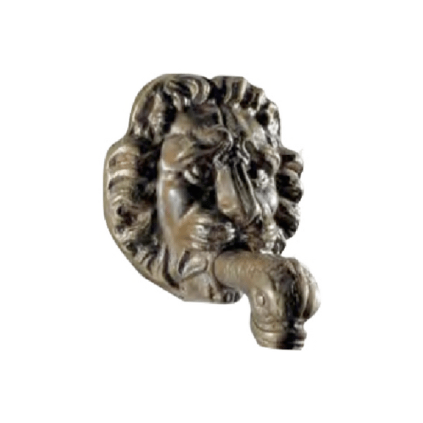 Salida Para Pileta Ornamental en Latón 1/2 Terminación Bronce Envejecido 0