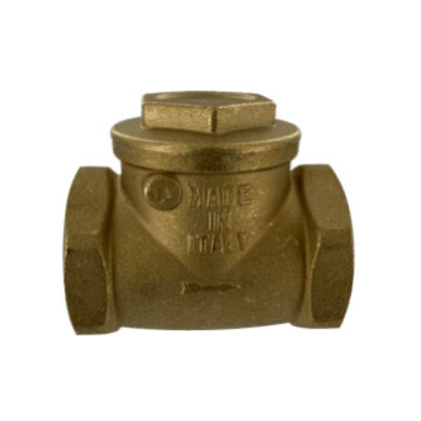 Válvula de Retención Cierre Clapeta Asiento de Metal 8